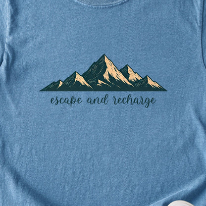Escape and Recharge Kids Cotton T-Shirt