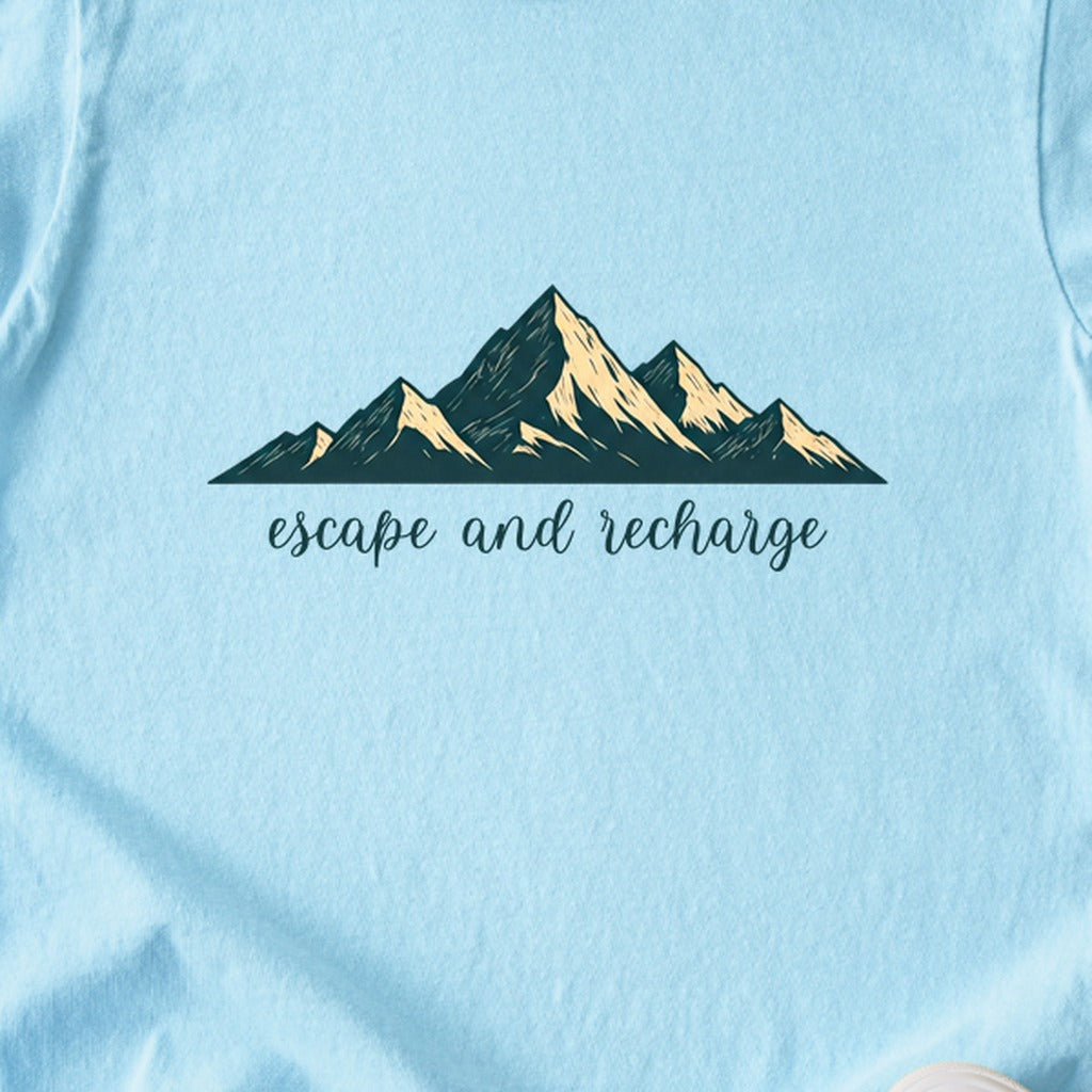 Escape and Recharge Kids Cotton T-Shirt