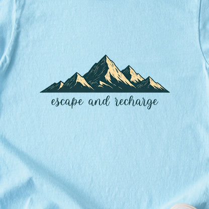 Escape and Recharge Kids Cotton T-Shirt