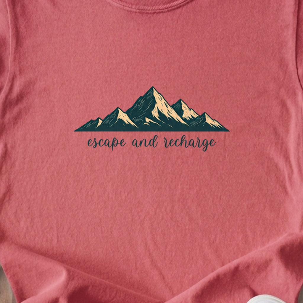 Escape and Recharge Kids Cotton T-Shirt