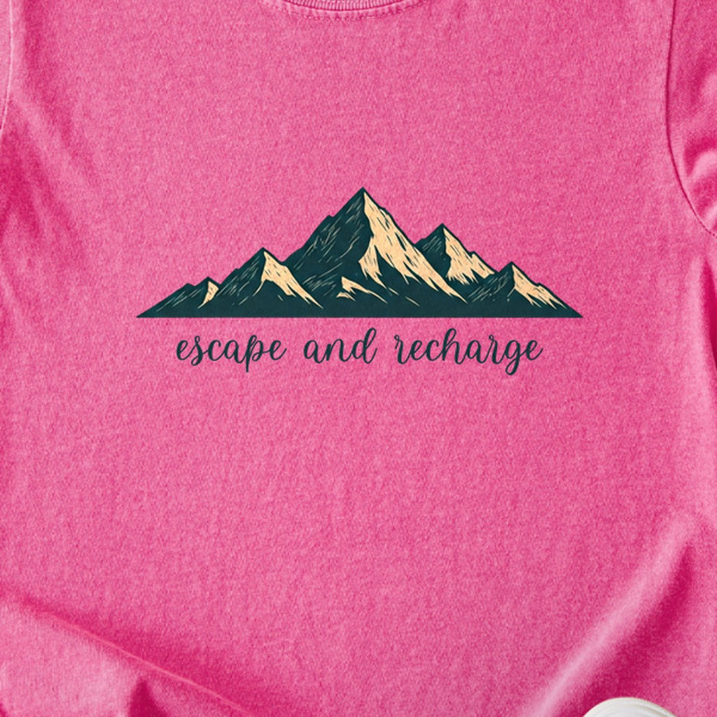 Escape and Recharge Kids Cotton T-Shirt