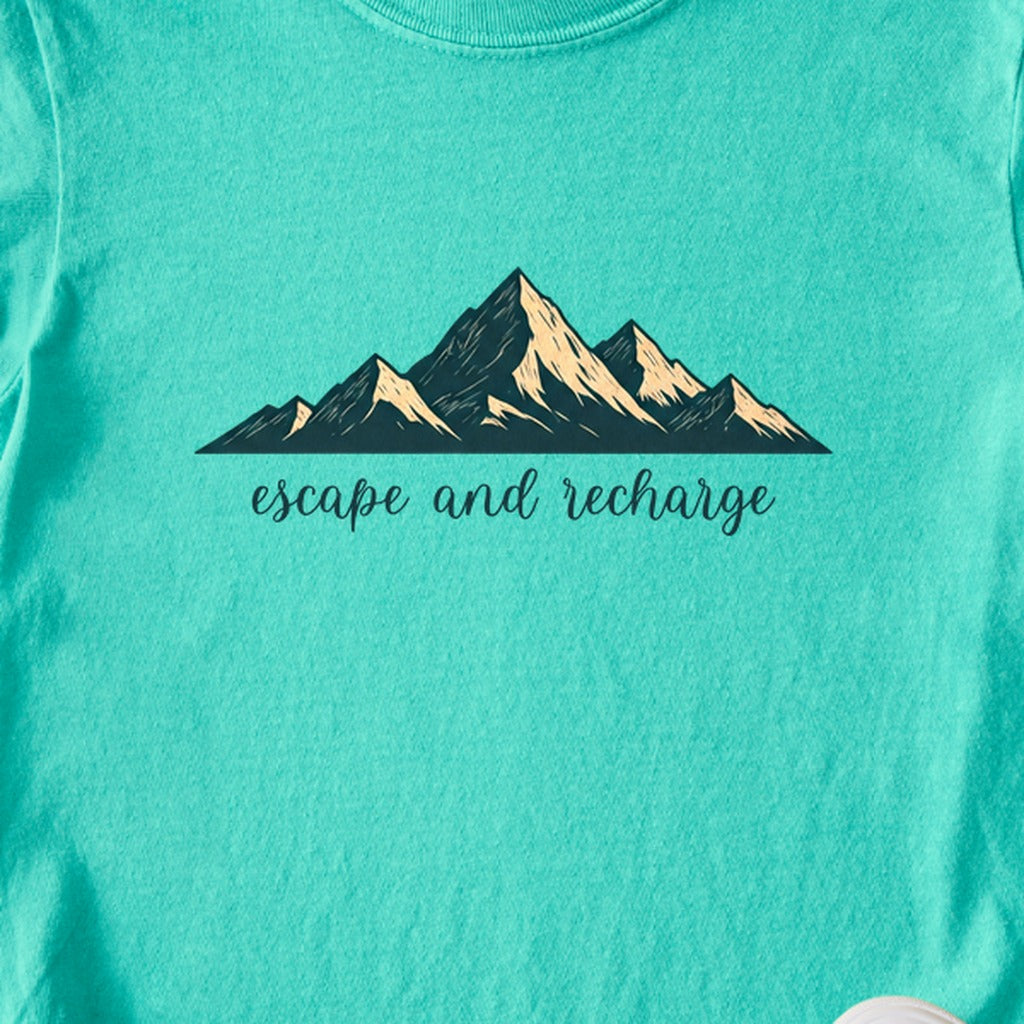 Escape and Recharge Kids Cotton T-Shirt