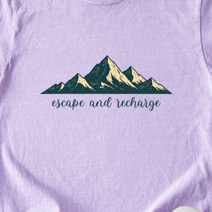 Escape and Recharge Kids Cotton T-Shirt