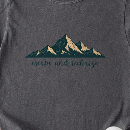 Escape and Recharge Kids Cotton T-Shirt