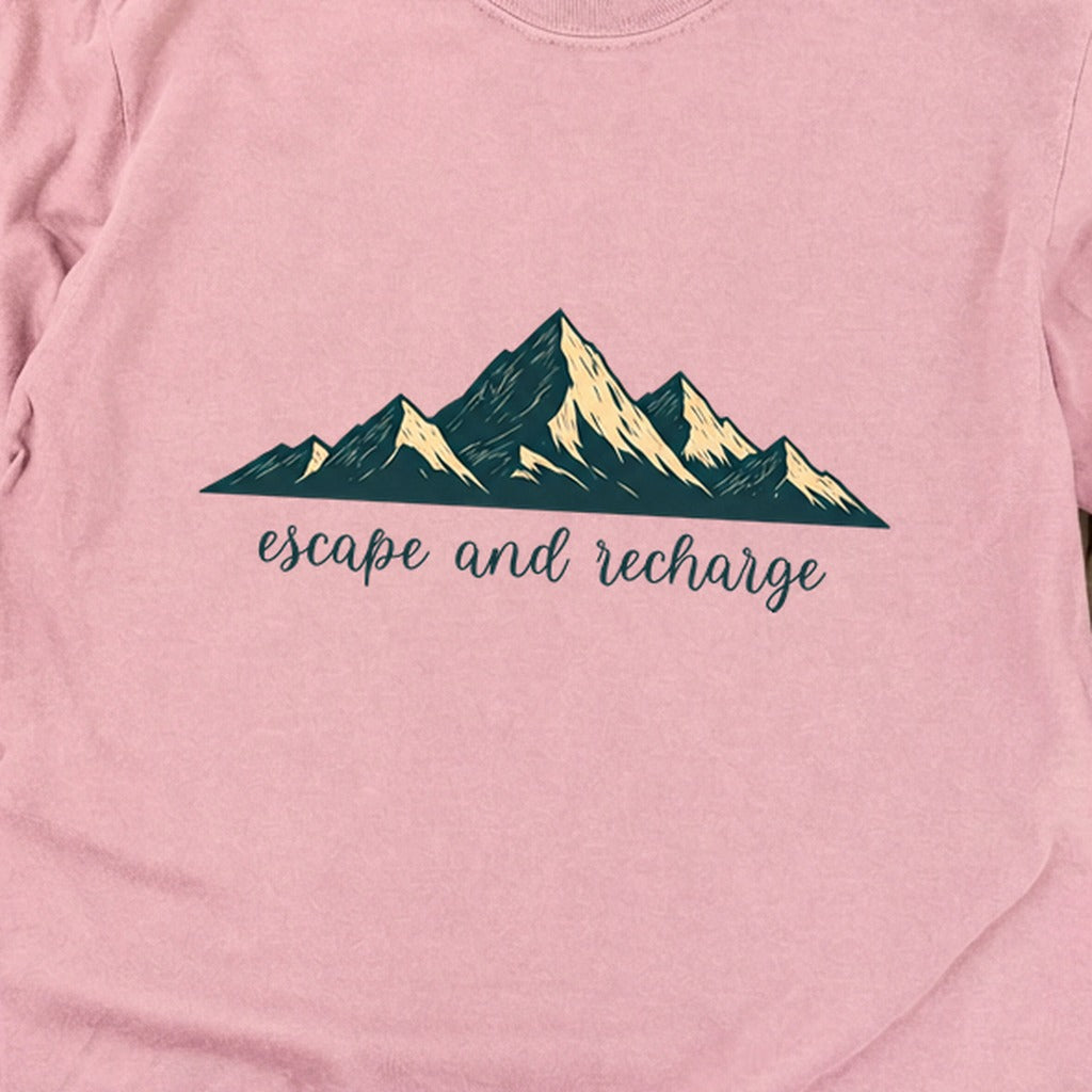 Escape and Recharge Cotton Long Sleeve