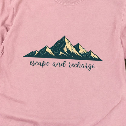 Escape and Recharge Cotton Long Sleeve