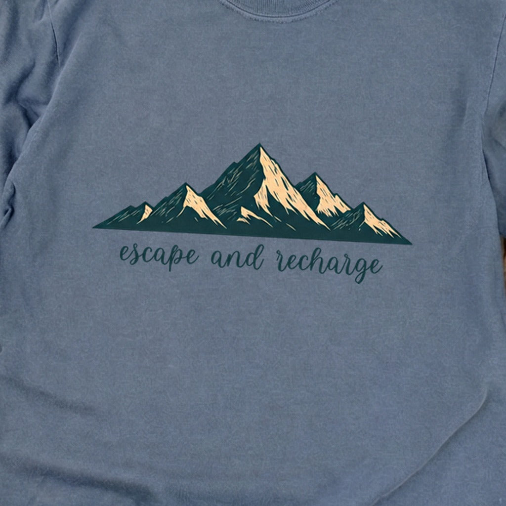 Escape and Recharge Cotton Long Sleeve