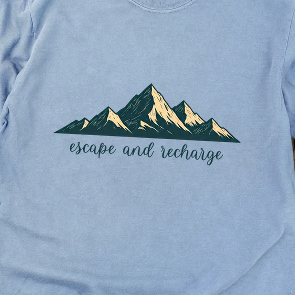 Escape and Recharge Cotton Long Sleeve