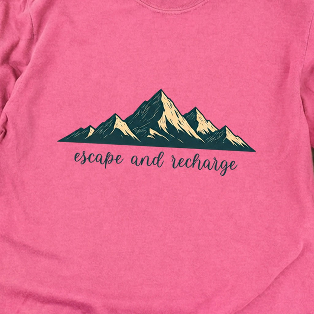 Escape and Recharge Cotton Long Sleeve