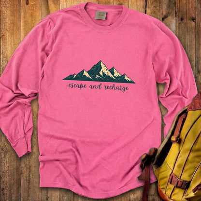 Escape and Recharge Cotton Long Sleeve