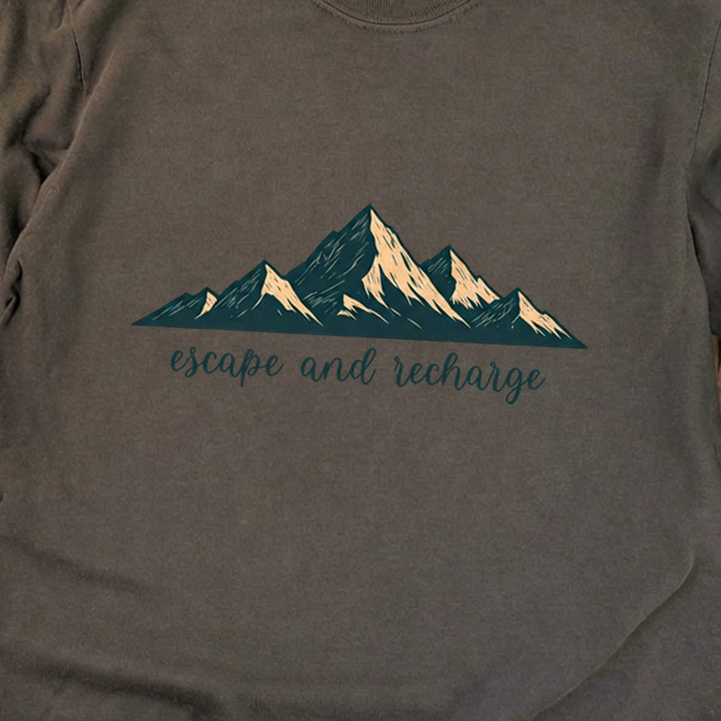 Escape and Recharge Cotton Long Sleeve