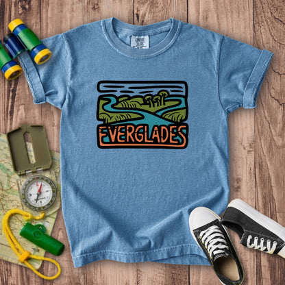 Everglades National Park Kids Cotton T-Shirt
