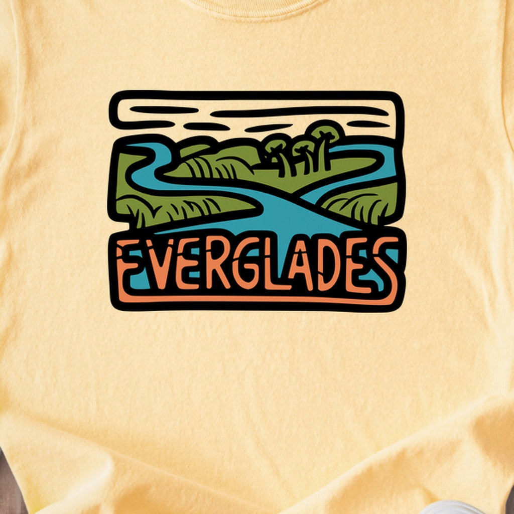Everglades National Park Kids Cotton T-Shirt