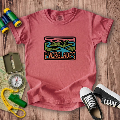 Everglades National Park Kids Cotton T-Shirt