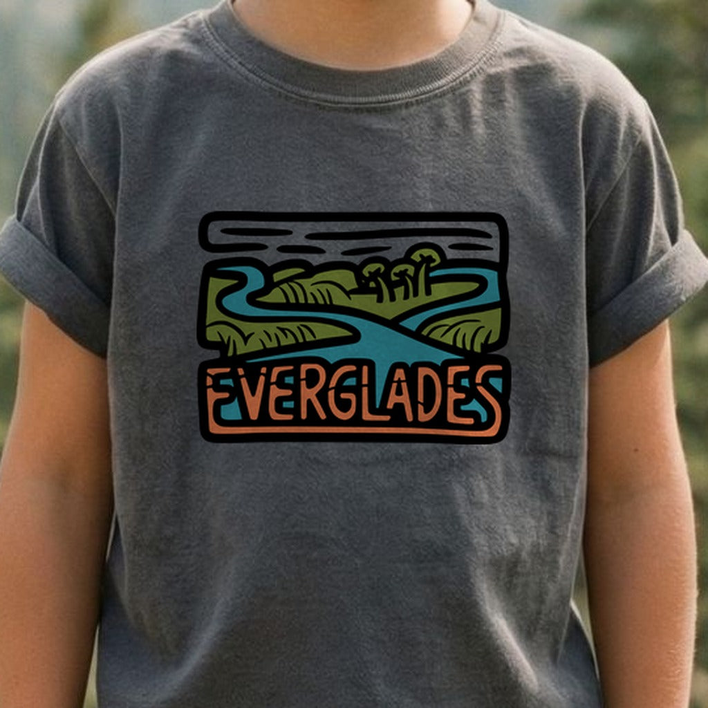 Everglades National Park Kids Cotton T-Shirt