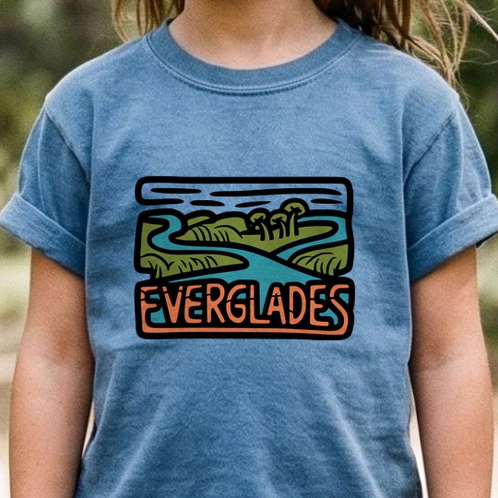 Everglades National Park Kids Cotton T-Shirt