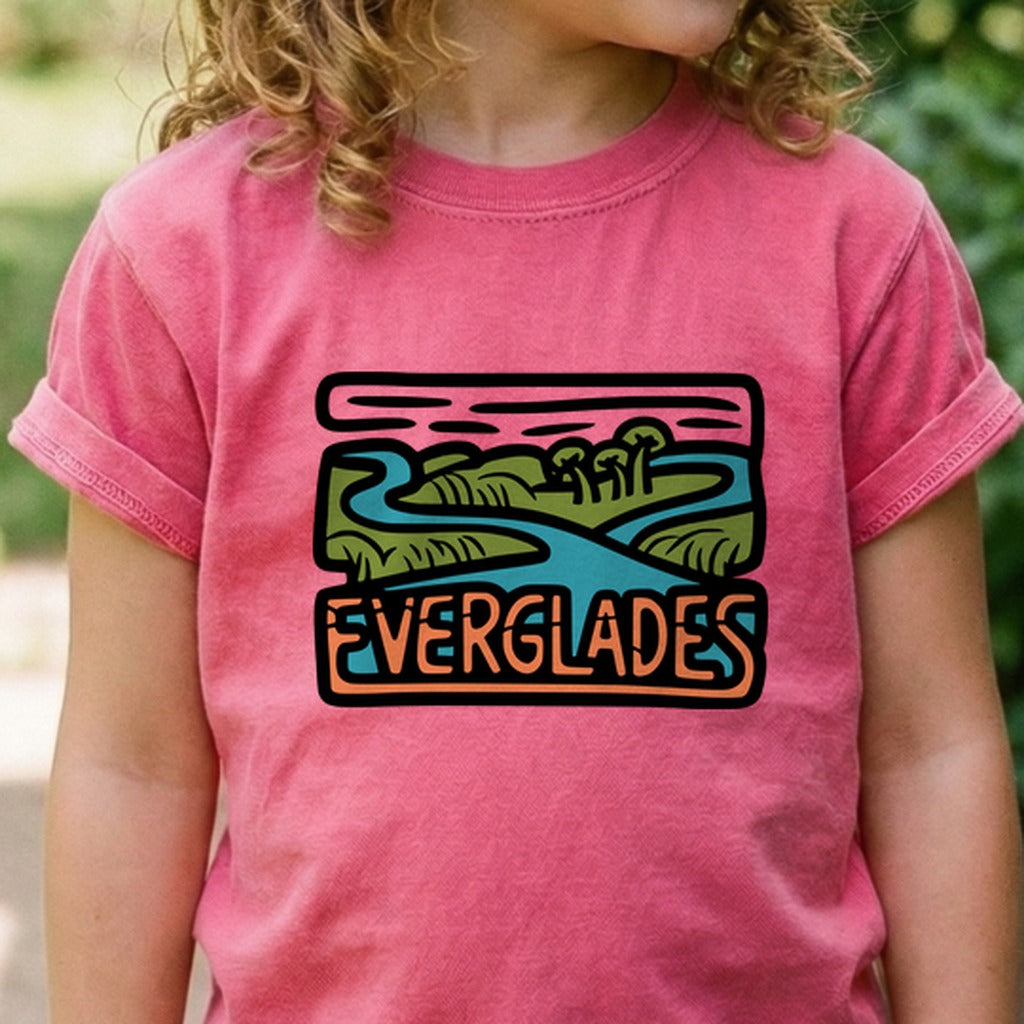 Everglades National Park Kids Cotton T-Shirt