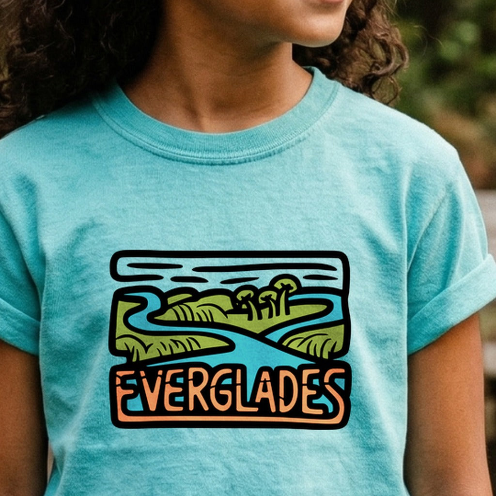 Everglades National Park Kids Cotton T-Shirt