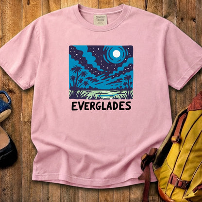 Everglades at Night Cotton T-Shirt