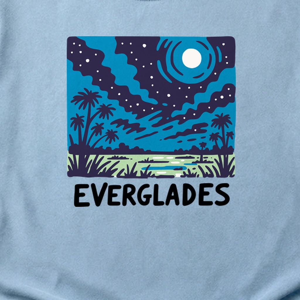 Everglades at Night Cotton T-Shirt
