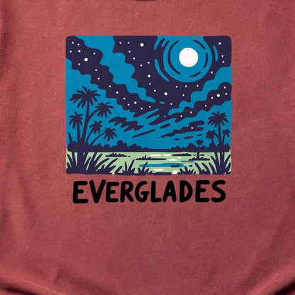 Everglades at Night Cotton T-Shirt