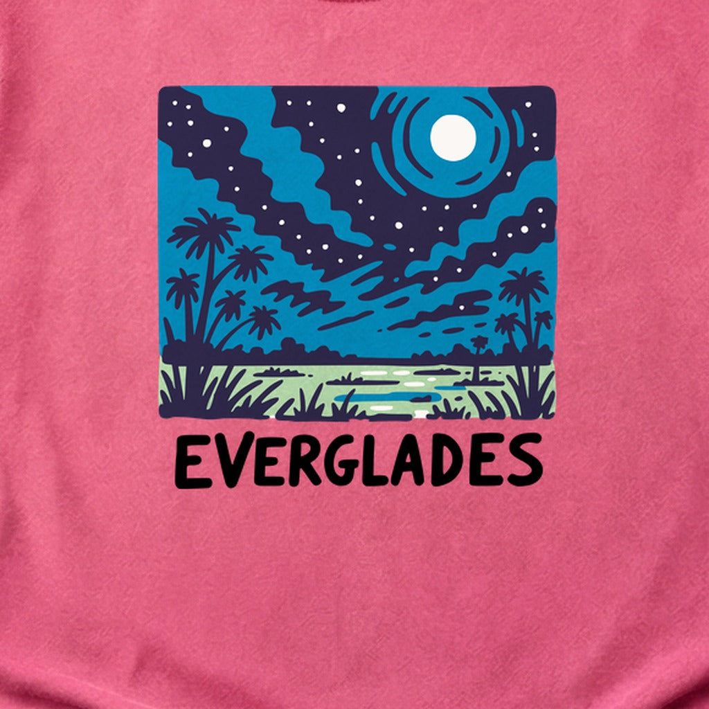 Everglades at Night Cotton T-Shirt