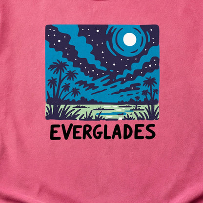 Everglades at Night Cotton T-Shirt