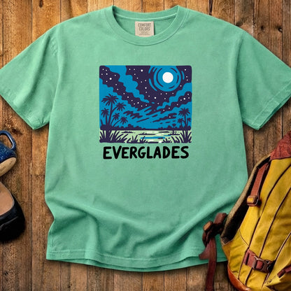 Everglades at Night Cotton T-Shirt