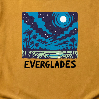 Everglades at Night Cotton T-Shirt