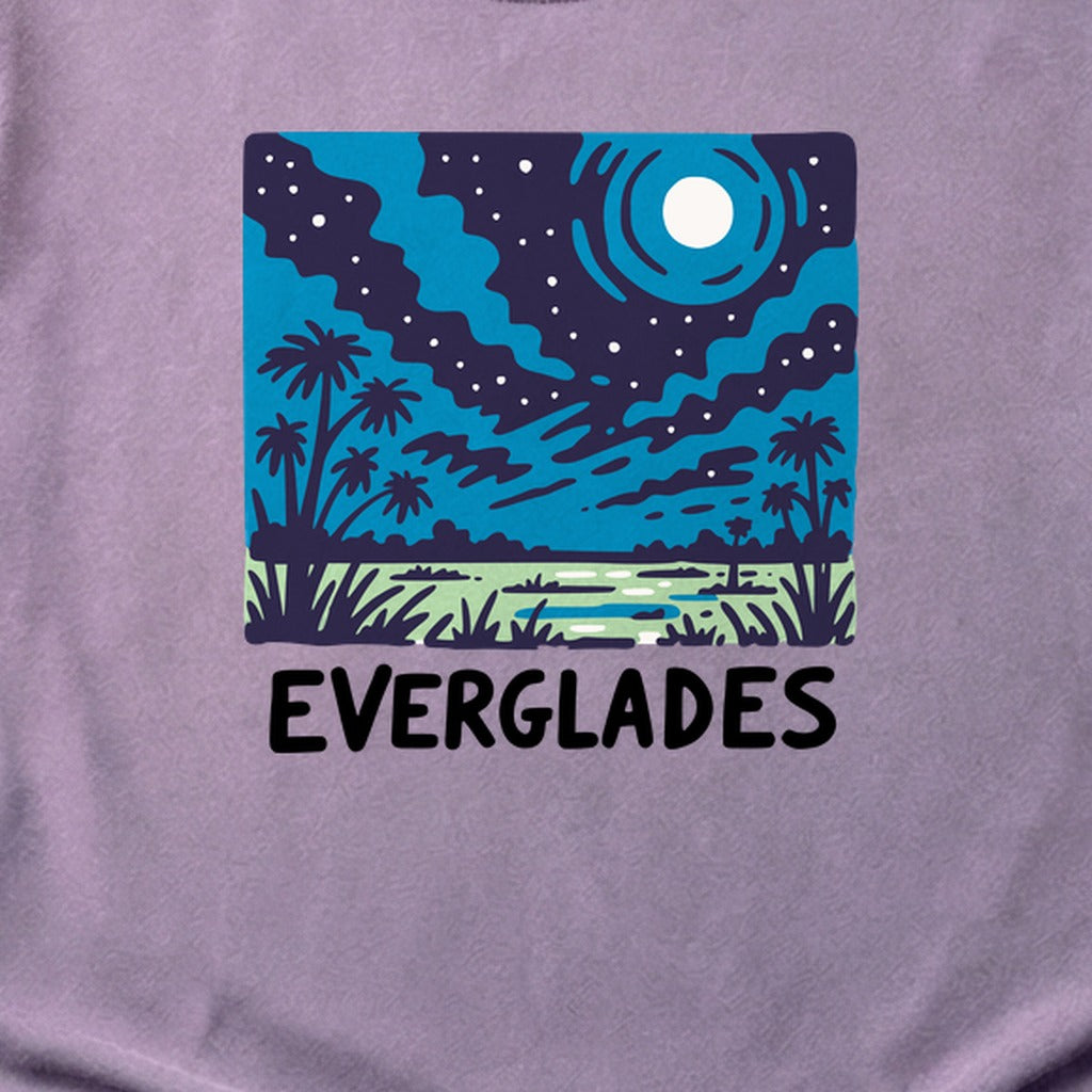 Everglades at Night Cotton T-Shirt