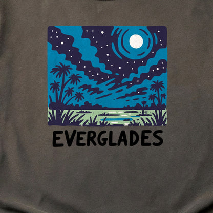 Everglades at Night Cotton T-Shirt