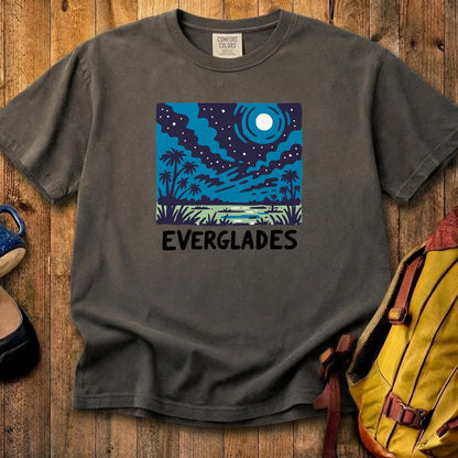 Everglades at Night Cotton T-Shirt