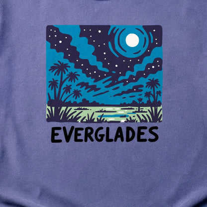Everglades at Night Cotton T-Shirt