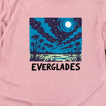 Everglades at Night Cotton Long Sleeve