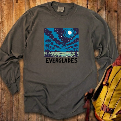 Everglades at Night Cotton Long Sleeve