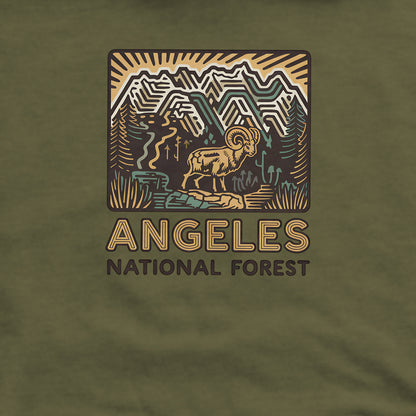 Angeles National Forest Sweatshirt Adventure and Outdoors Themed Sweatshirt