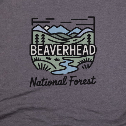 Beaverhead National Forest T-Shirt Adventure and Outdoors Themed T-Shirt