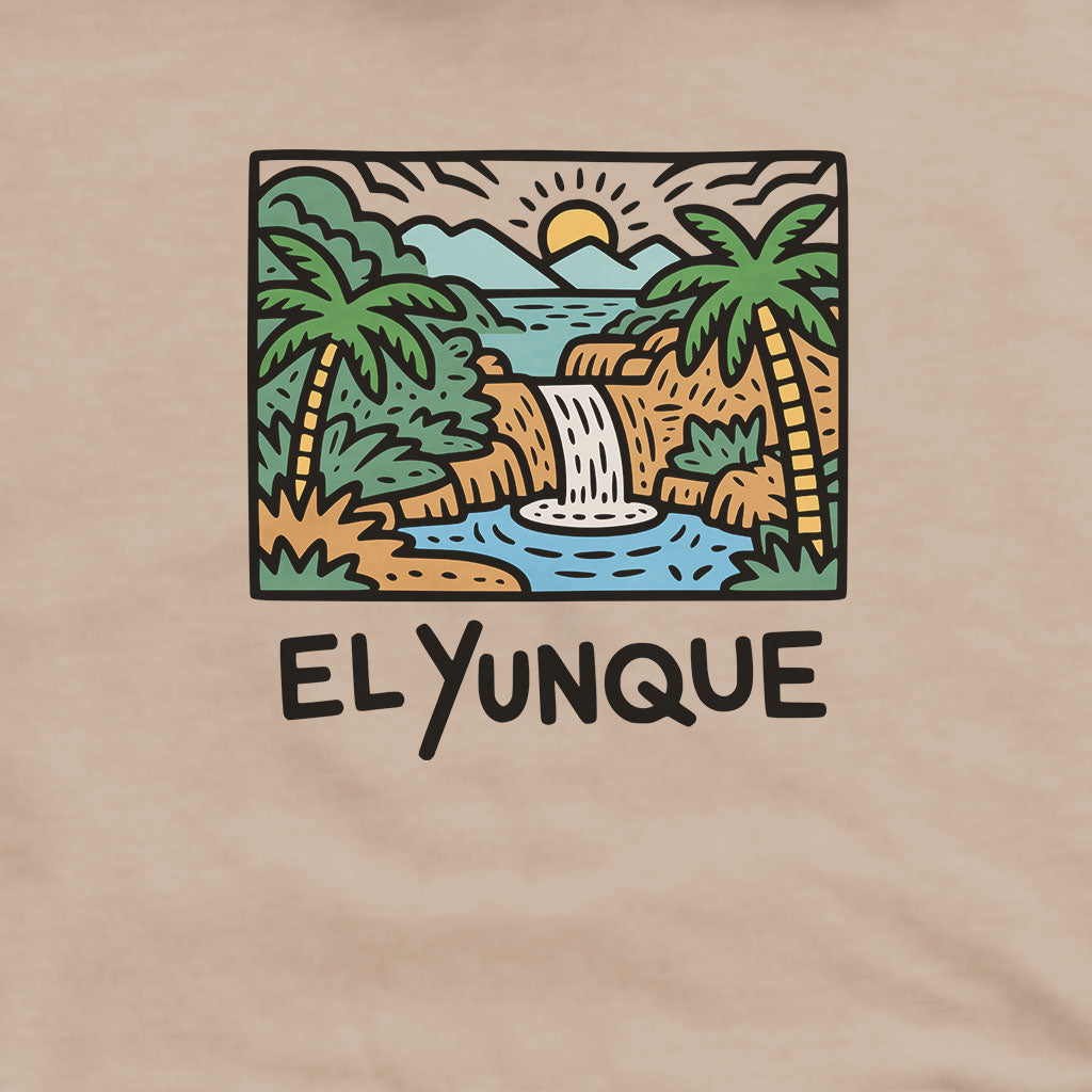 El Yunque National Forest Hoodie Adventure and Outdoors Themed Hoodie