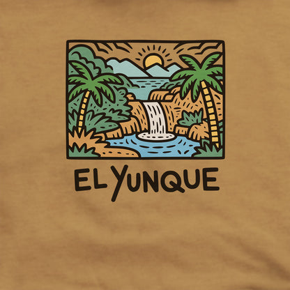 El Yunque National Forest Hoodie Adventure and Outdoors Themed Hoodie
