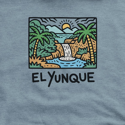El Yunque National Forest Hoodie Adventure and Outdoors Themed Hoodie