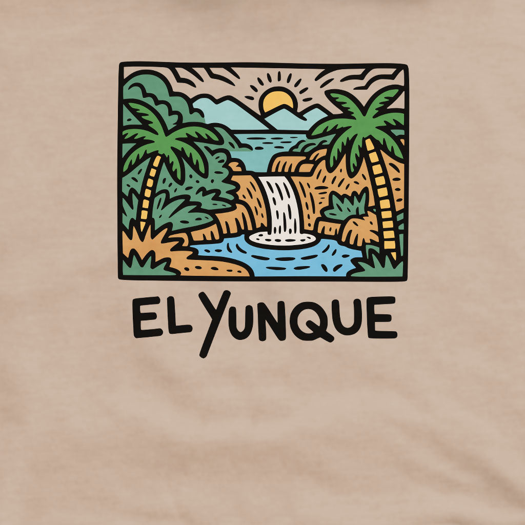 El Yunque National Forest Crewneck Sweatshirt Adventure and Outdoors Themed Sweatshirt