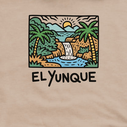 El Yunque National Forest Crewneck Sweatshirt Adventure and Outdoors Themed Sweatshirt