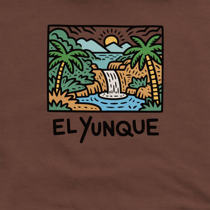 El Yunque National Forest Crewneck Sweatshirt Adventure and Outdoors Themed Sweatshirt