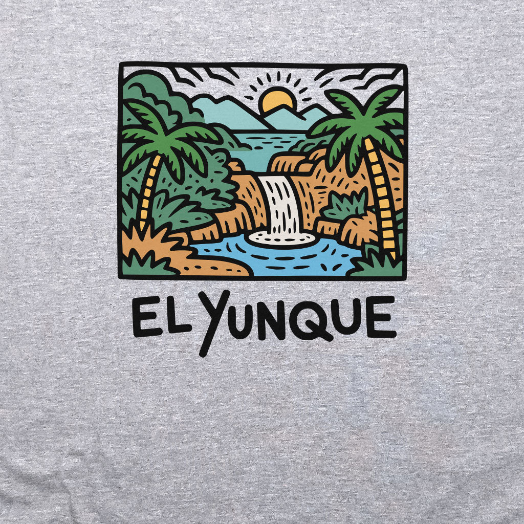 El Yunque National Forest Crewneck Sweatshirt Adventure and Outdoors Themed Sweatshirt