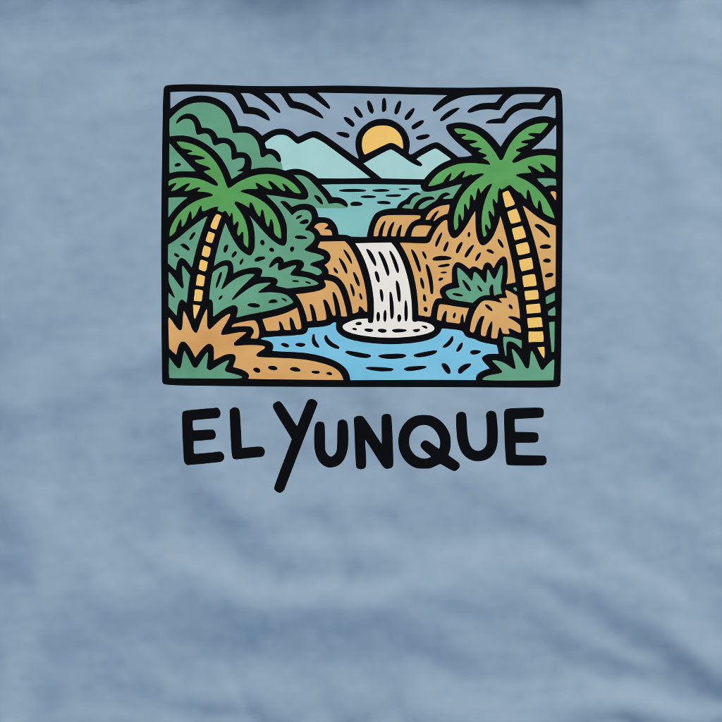 El Yunque National Forest Crewneck Sweatshirt Adventure and Outdoors Themed Sweatshirt