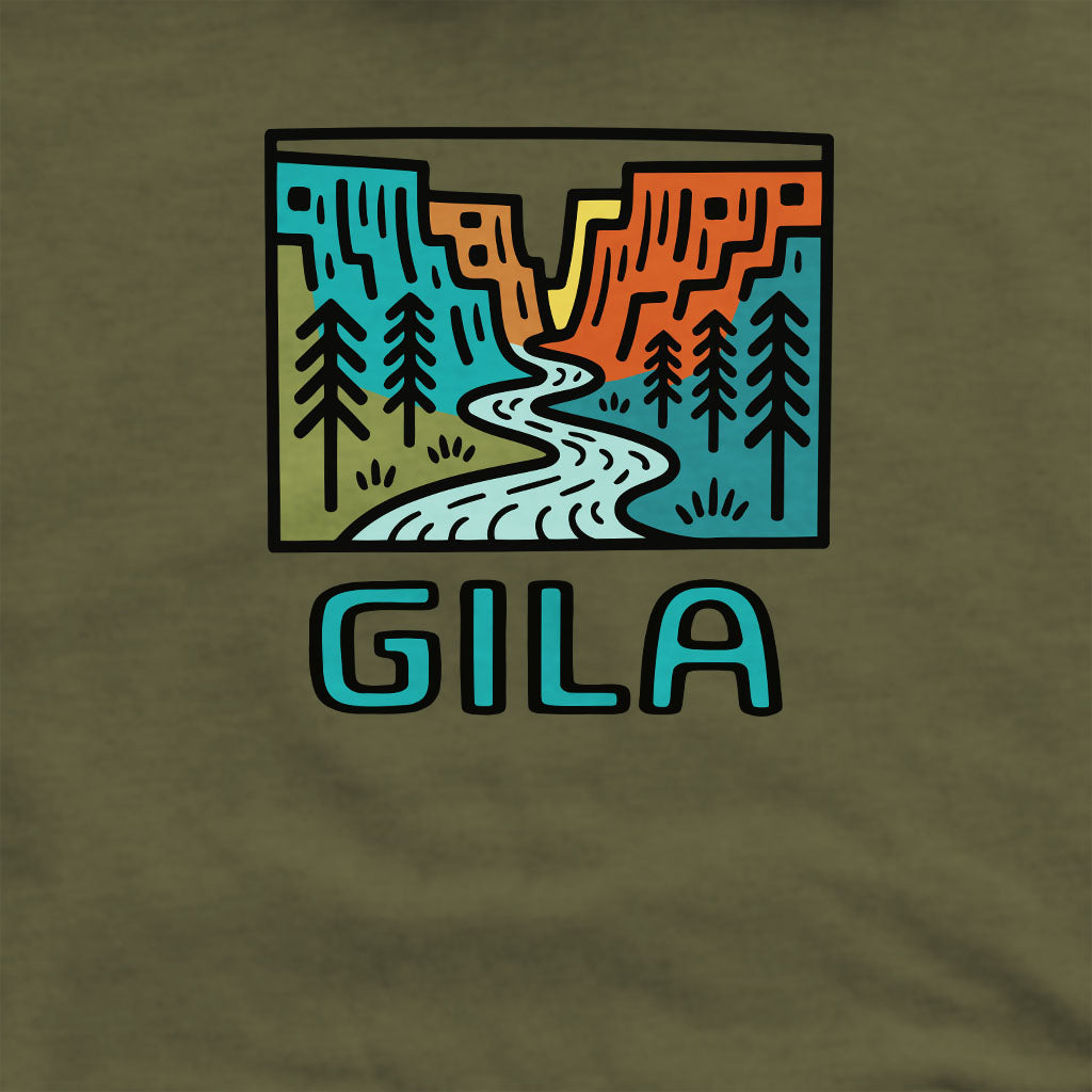 Gila National Forest Crewneck Sweatshirt Adventure and Outdoors Themed Sweatshirt