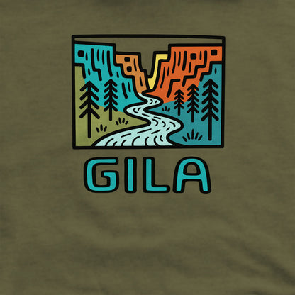 Gila National Forest Crewneck Sweatshirt Adventure and Outdoors Themed Sweatshirt