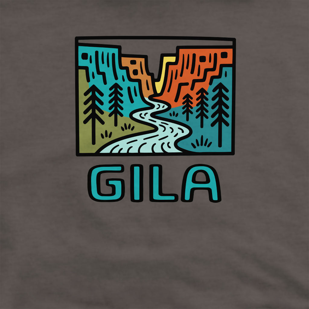Gila National Forest Crewneck Sweatshirt Adventure and Outdoors Themed Sweatshirt