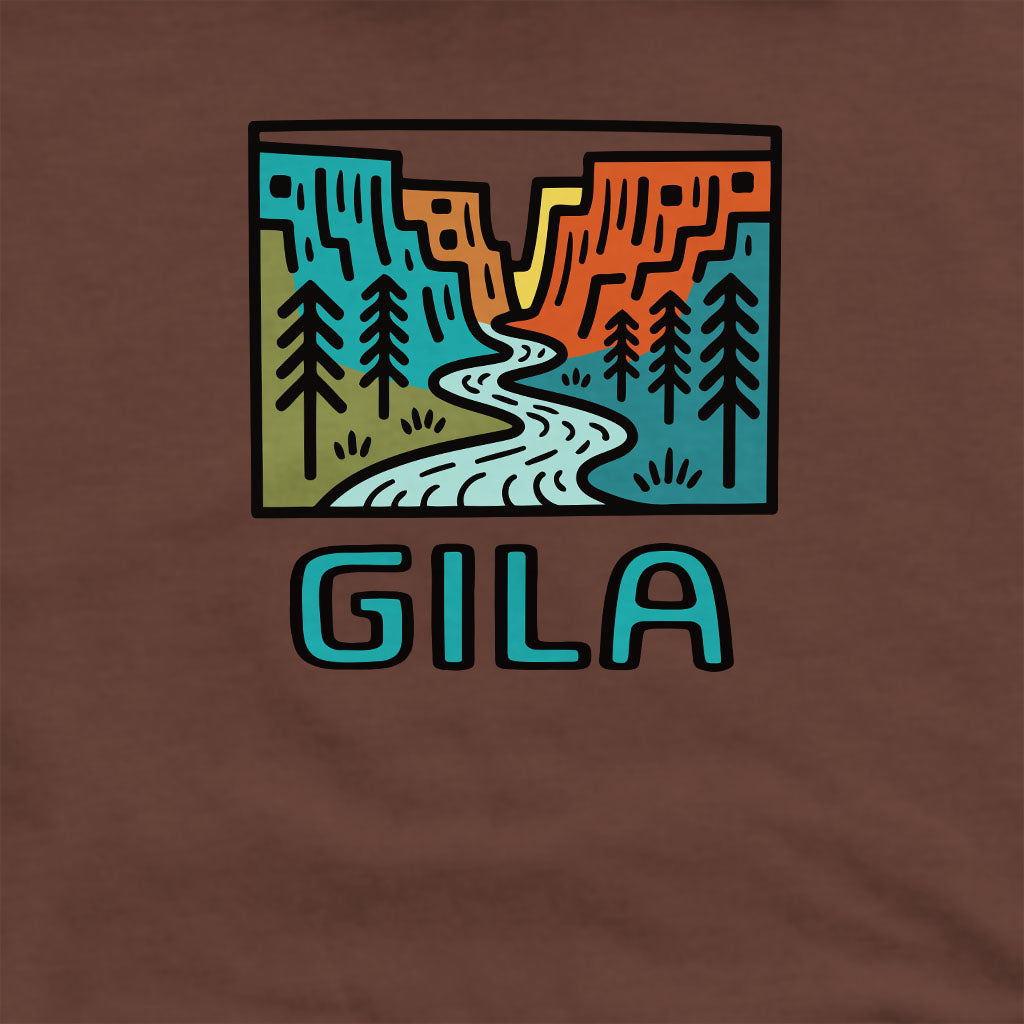 Gila National Forest Crewneck Sweatshirt Adventure and Outdoors Themed Sweatshirt