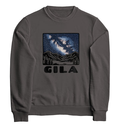 Gila National Forest at Night Crewneck Sweatshirt